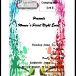 bc women’s paint night event