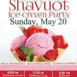 Shavuot Ice Cream Party