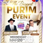 The biggest purim event in queesn