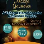 bc Taharat Hamishpacha Refresher Course